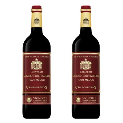 Chateau Larose-Trintaudon Red Wine 75cl Twin Set